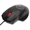Gaming-Maus Kabelgebunden 8 Tasten RGB-Lichteffekt 6 Einstellbare DPI Gebogen Ergonomisch Shortcut Multifunktionstaste Computermaus Schwarz