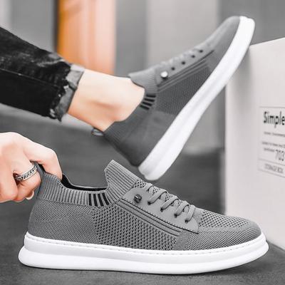 FashionMesh Casual Shoes For Men Tennis Sneakers Flat Lightweight Elegant Trends 2024 Korean Style Offer Deals Walking Trend Man Shoe