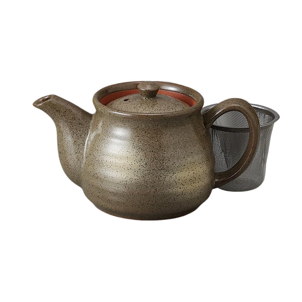 

Ale-net Teapot, 18 x 11 x 10.5 cm, 540cc, White Blown Porcelain, Mino Ware, Made in Japan, Stylish