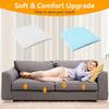 Foam Cushion Support Insert Fixes Sagging Sofa Seats Curved Structure Enhances Comfort Without Installation