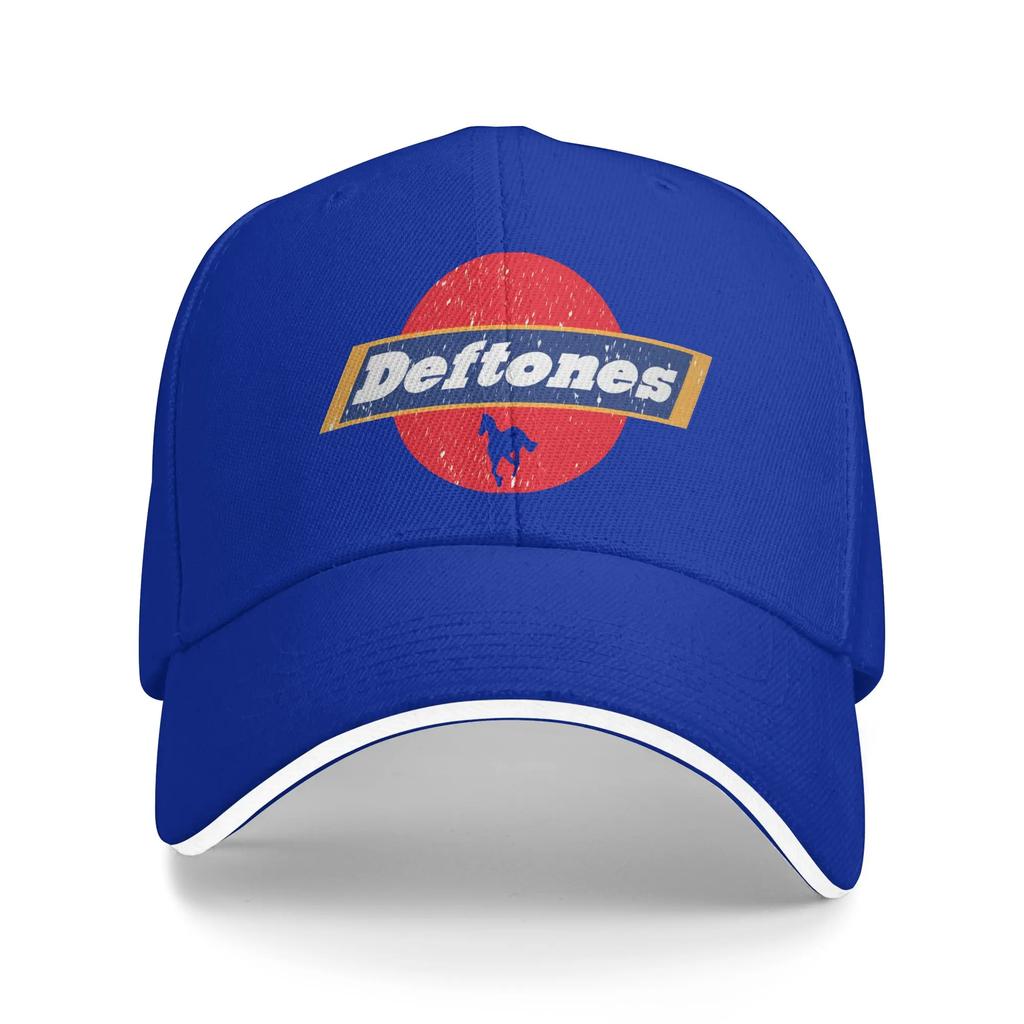 Deftones White Pony Sun Baseball Cap Summer FeUnisex Unisex Custom Logo Hip Hop Hats Sunscreen Yk Funny Kpop Rock Baseball Caps