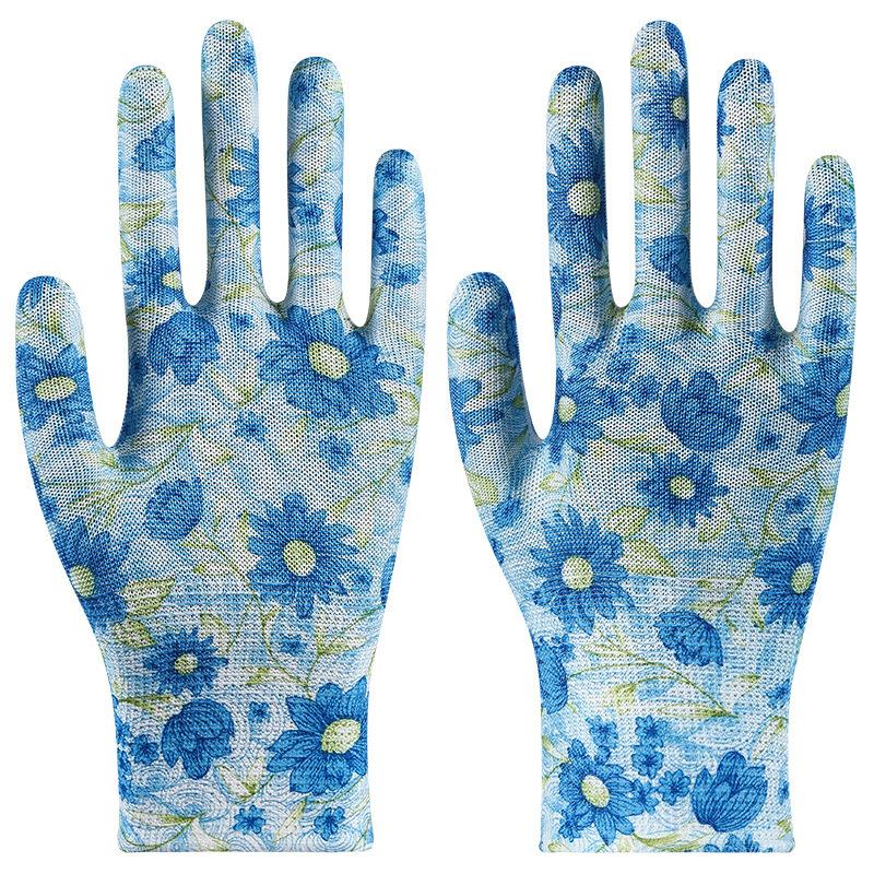 10 Pairs Gardening Labor Gloves for Women Nylon Outdoor Work Gloves Ideal for Planting Tasks