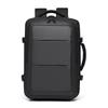 Large capacity business backpack men's expansion business travel bag multi-functional expansion commuter men's backpack