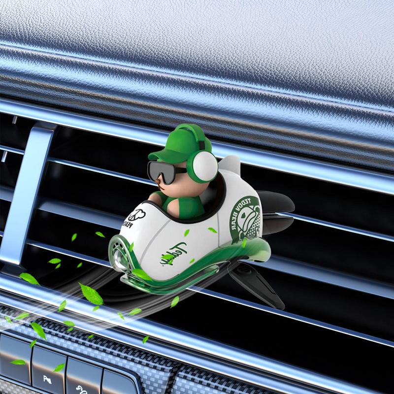 Essential Oil Diffuser For Car Car Mounted Fragrance Air Outlet Perfume Cartoon Automotive Air Outlet Fan Cute Car Air Outlet