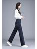 Autumn/Winter 2025 High-Waisted Plus Size Elastic Pants: Narrow, Wide, and Straight-Leg Styles for Women.