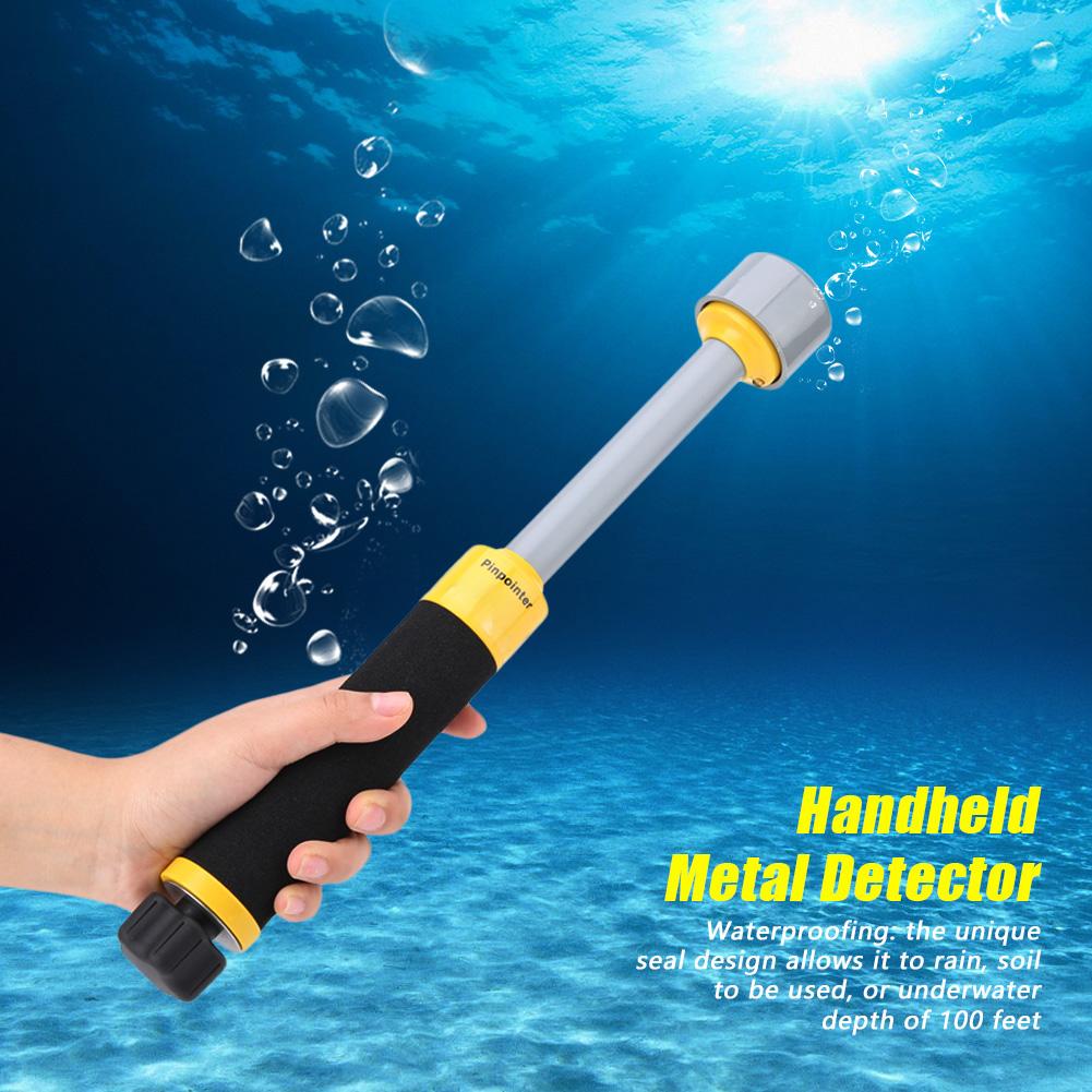MD740 Impuls-Induktiv 30m Wasserdicht Handheld Pinpointer Metall Detektor
