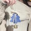 Christmas Bell Decoration Xmas Tree Bow Bell Pine Hanging Ornaments Jingle Bell Pendant for Christmas Tree Wreath Window Car Decor