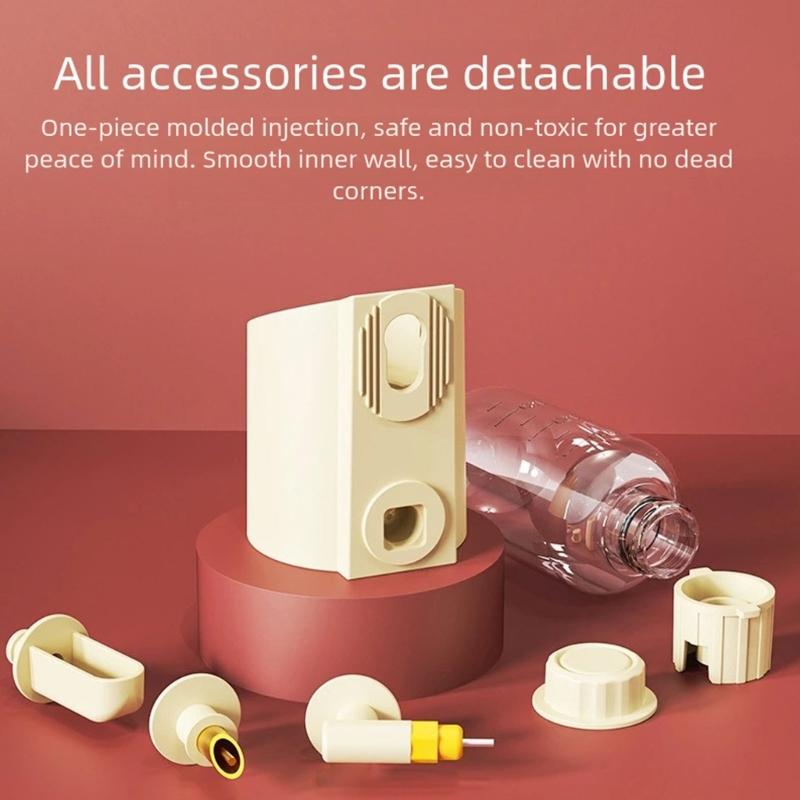 Automatic Bird Water Dispenser and Food Bowl For Parrots Stainless Steel Pin Feeder for Easy Drinking Cage Accessory