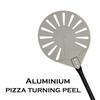 Paletă Pătrată din Aliaj de Aluminiu cu Film Dur pentru Pizza, Perie pentru Cuptor, Pachet European, Paletă Comercială, 9/12/14/16 Inch