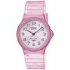 Orologio Casio Collection MQ-24S-4BJF Unisex Rosa Trasparente