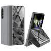 Samsung Z Fold5 Cross-border Leather Flip Cover with Painted Design - 5G Protective Case