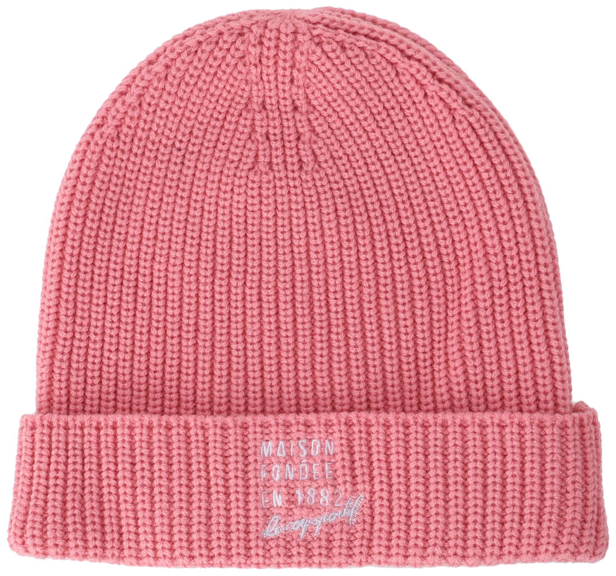Coq Sportif Knit Cap Knit Watch Knit Cap Simple Cold Protection Golf QGBWJC13 PK00 [Le Golf] Men s (Pink)