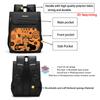 NARUTO Anime Kids Backpack Large Capacity Multi Compartment Wear Resistant School Daily Backpack for Boys Girls 6-10 Years Old