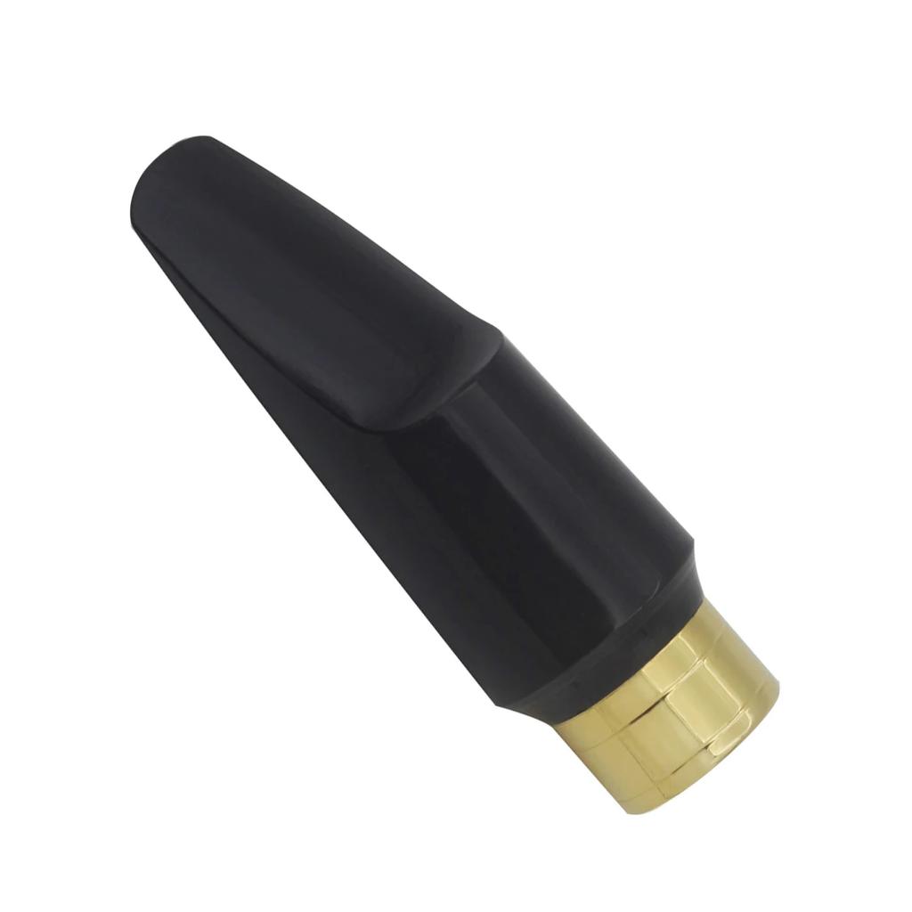 IRIN Alto Saxophone Mouthpiece Black Gold ABS Sax Mouthpiece Metal Mouthpiece Neck Woodwind Instrument Parts & Accessory