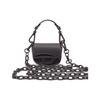 Cow Leather Shoulder Bag, Crossbody Bag, Handbag Small Women's Black X09889P6248T8013