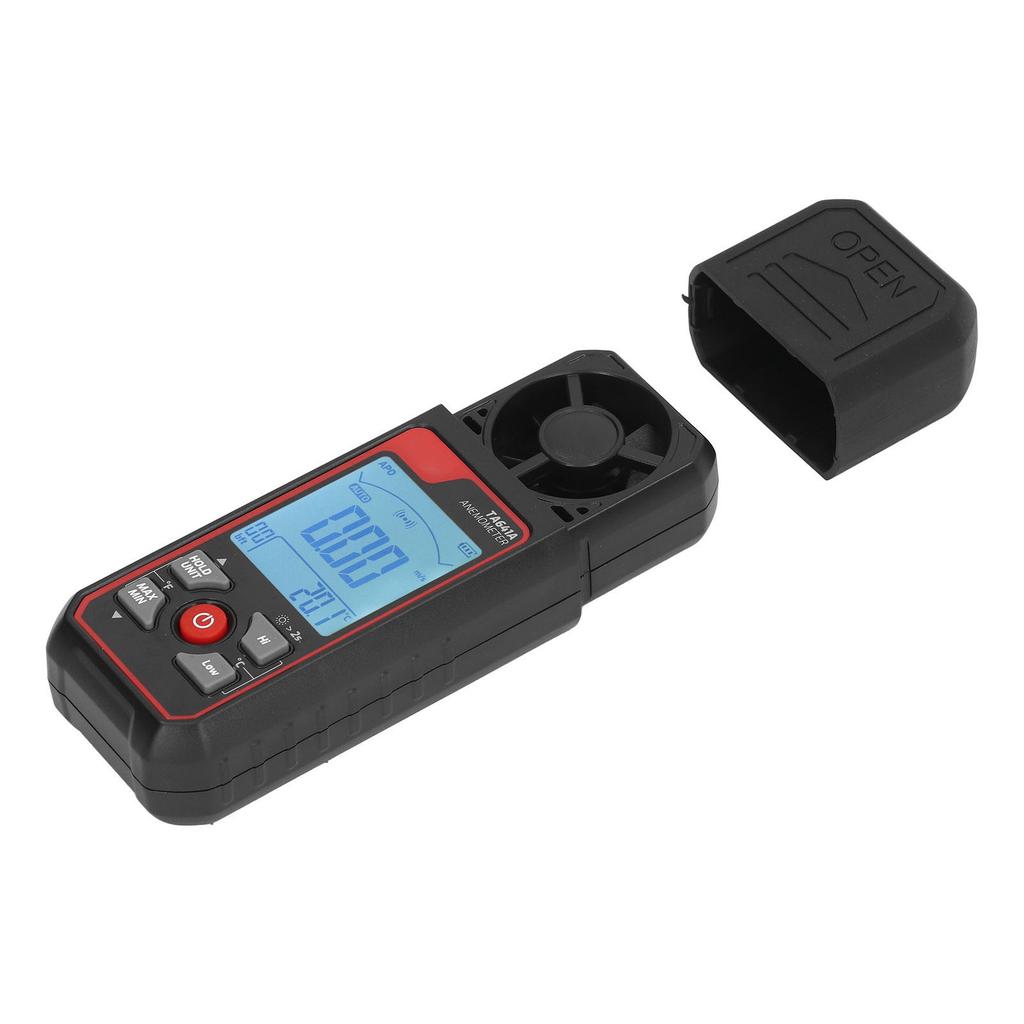 8 Blades Digital Anemometer High Accuracy Handheld Wind Speed Meter Gauge 0.06‑30.0m S