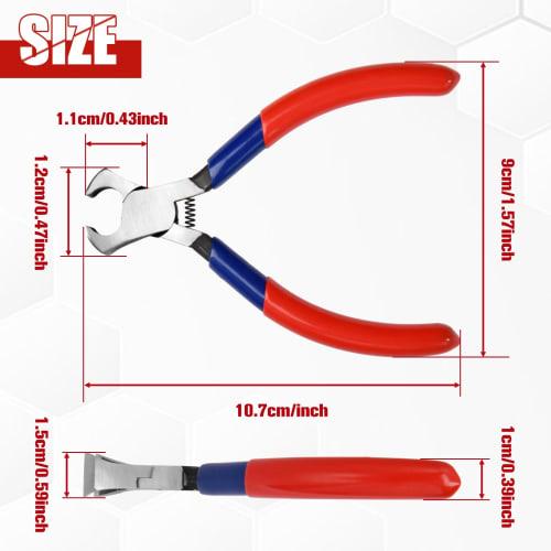 GOLD DEER Small End Nippers, Craft Tool, Cutting Tool for Precision Work, Forging, Professional Hobby, Craft Supplies, Professional Grade, Precision W