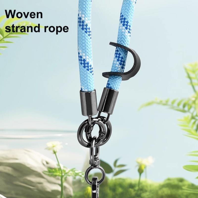 Univerzální šňůrka na telefon proti ztrátě, odnímatelná barevná šňůrka na krk, bezpečnostní poutko na telefon, kroužek na klíče, řetízek, lano s kartou