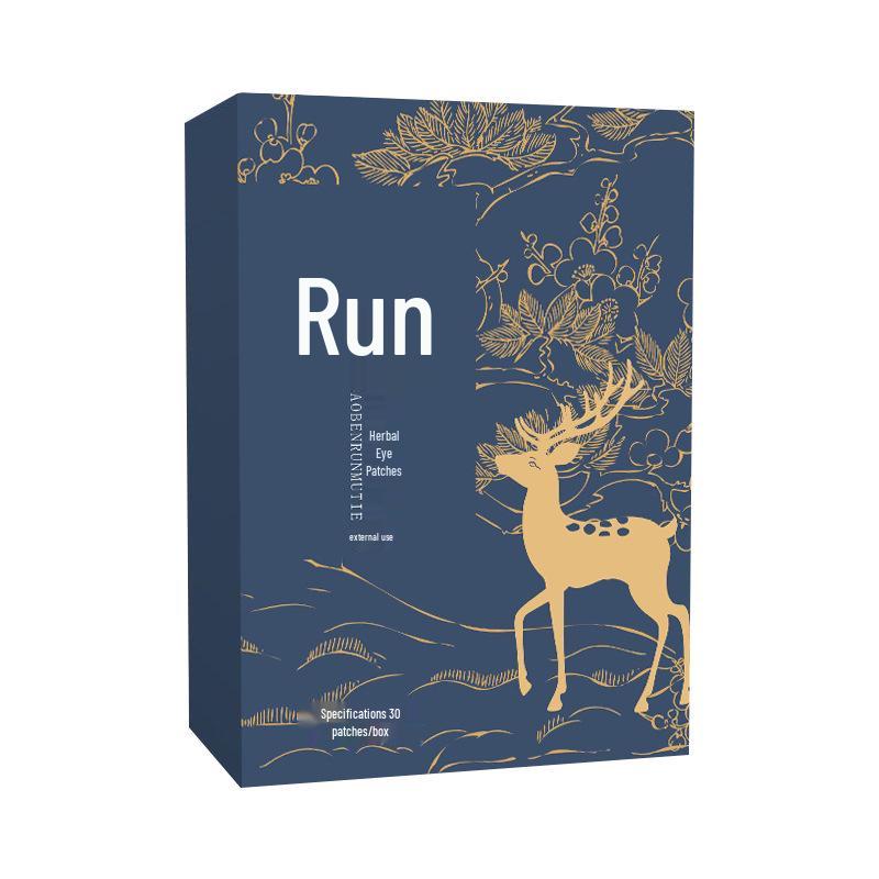 Herbal Eye Moisturizing Patches for Fatigue Relief and Acupoint Therapy with Lutein and Mugwort