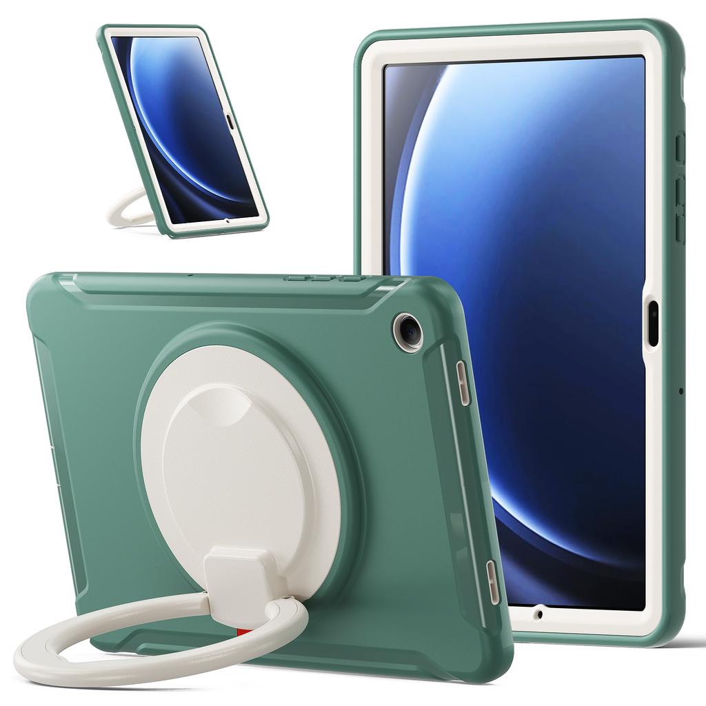Stand Case For Samsung Tab A11 A9 Plus SM-X230 X236 X210 X216 A8 10.5 X200 X205 A7 10.4 T500 T505 S5E SM-T720 T725 Cover TPU+PC