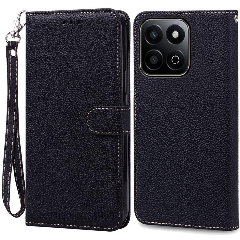 For Honor X7C Case Leather Flip Wallet Cover For Honor X7C Case Phone Covers For Honor X7 C Silicone Cover Coque Fundas Etui