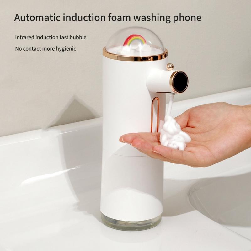 Countertops Soap Dispenser Automatic Induction Foam Hand Washer Touchless Foaming Soap Dispenser Easy To Use