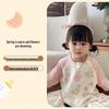 Bamboo Fiber Infant Sleeping Bag - Summer Anti-Kick Gauze Pajamas for Babies