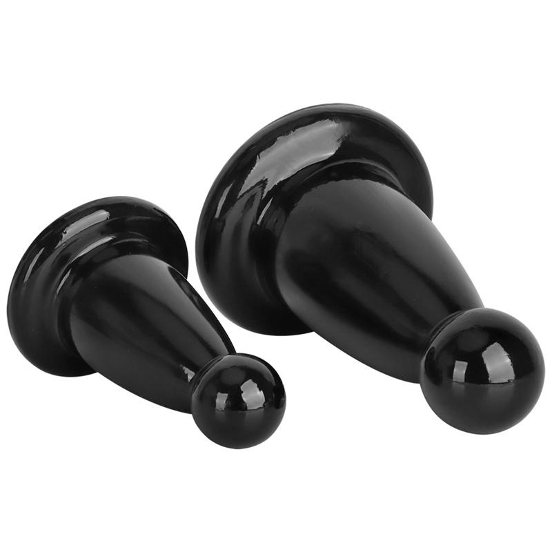 Czarne zatyczki analne 7cm Duże zatyczki analne Fisting Supplies Extra Large Extra Slack Anal Hand Jumbo