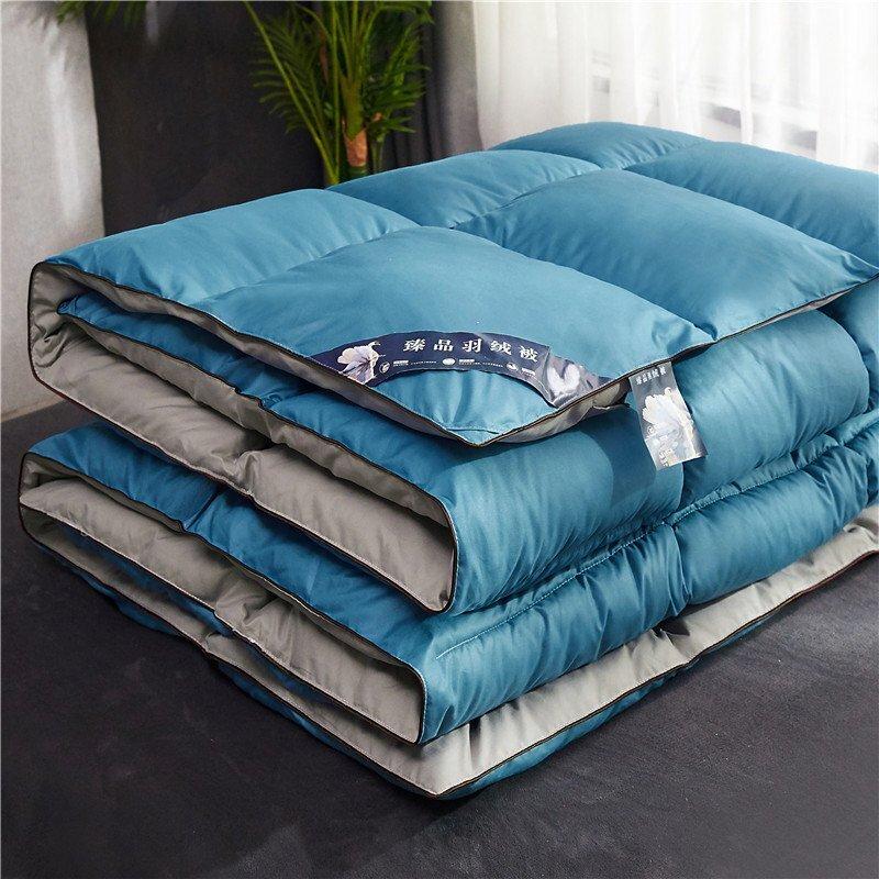 Down quilt white goose down quilt winter cotton thick quilt core winter quilt Warm Cozy Cashmere Duvet quilt core winter quilt
