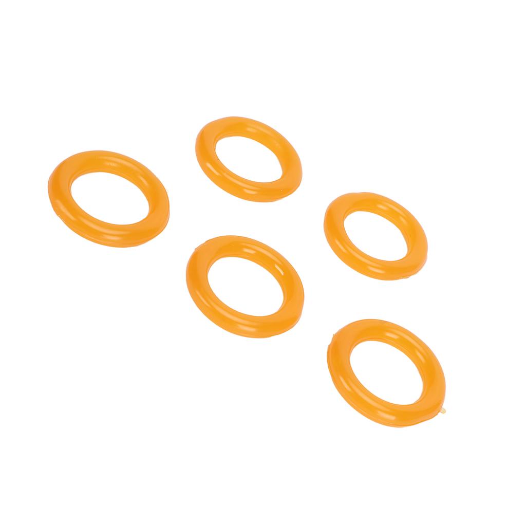 20pcs Bobbin Winder Rubber Tire Ring Flexible Elastic Portable Bobbin Winder Ring for Replacement Yellow