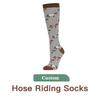 REMOULD Comfortable Knee High Horse Riding Socks Custom logo Unisex Knee High Boot Equestrian Socks