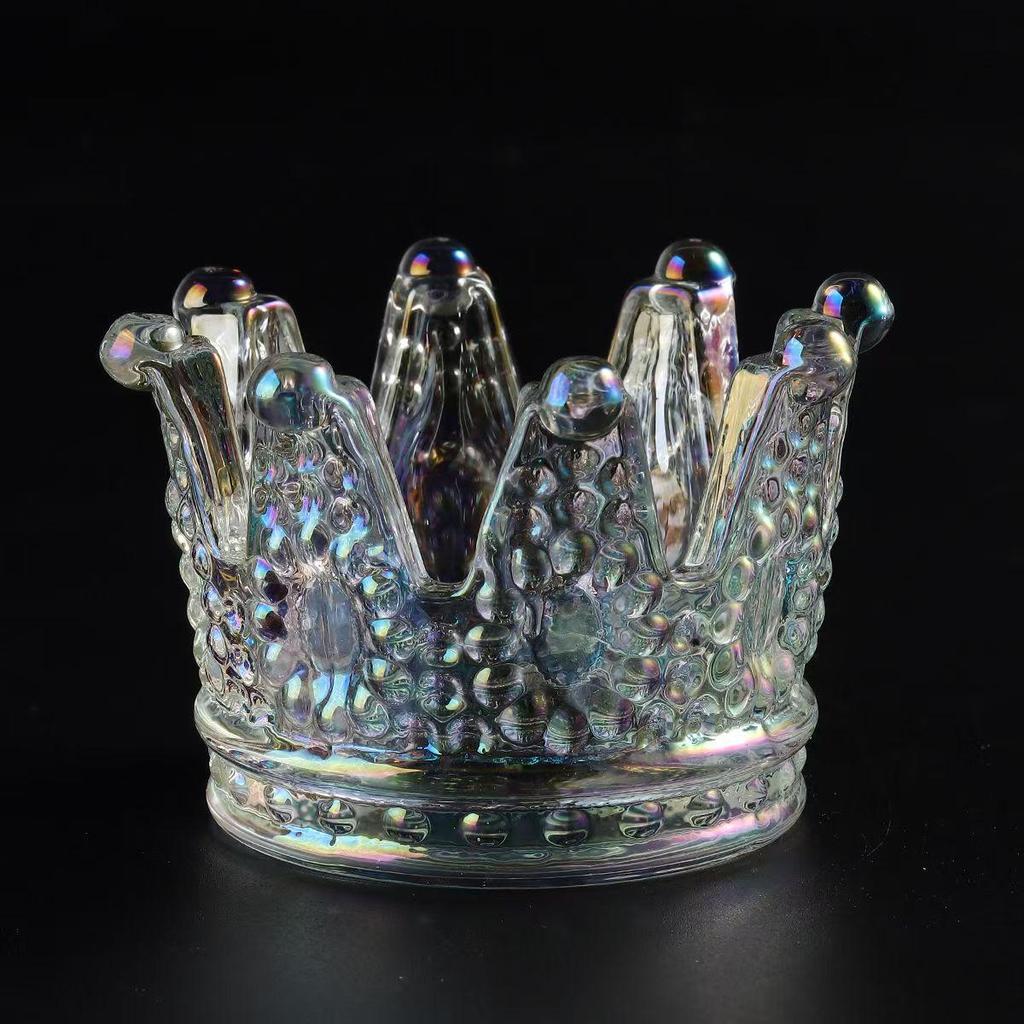 Luxury Crystal Glass Candlestick for Elegant Candlelight Dinner Atmosphere