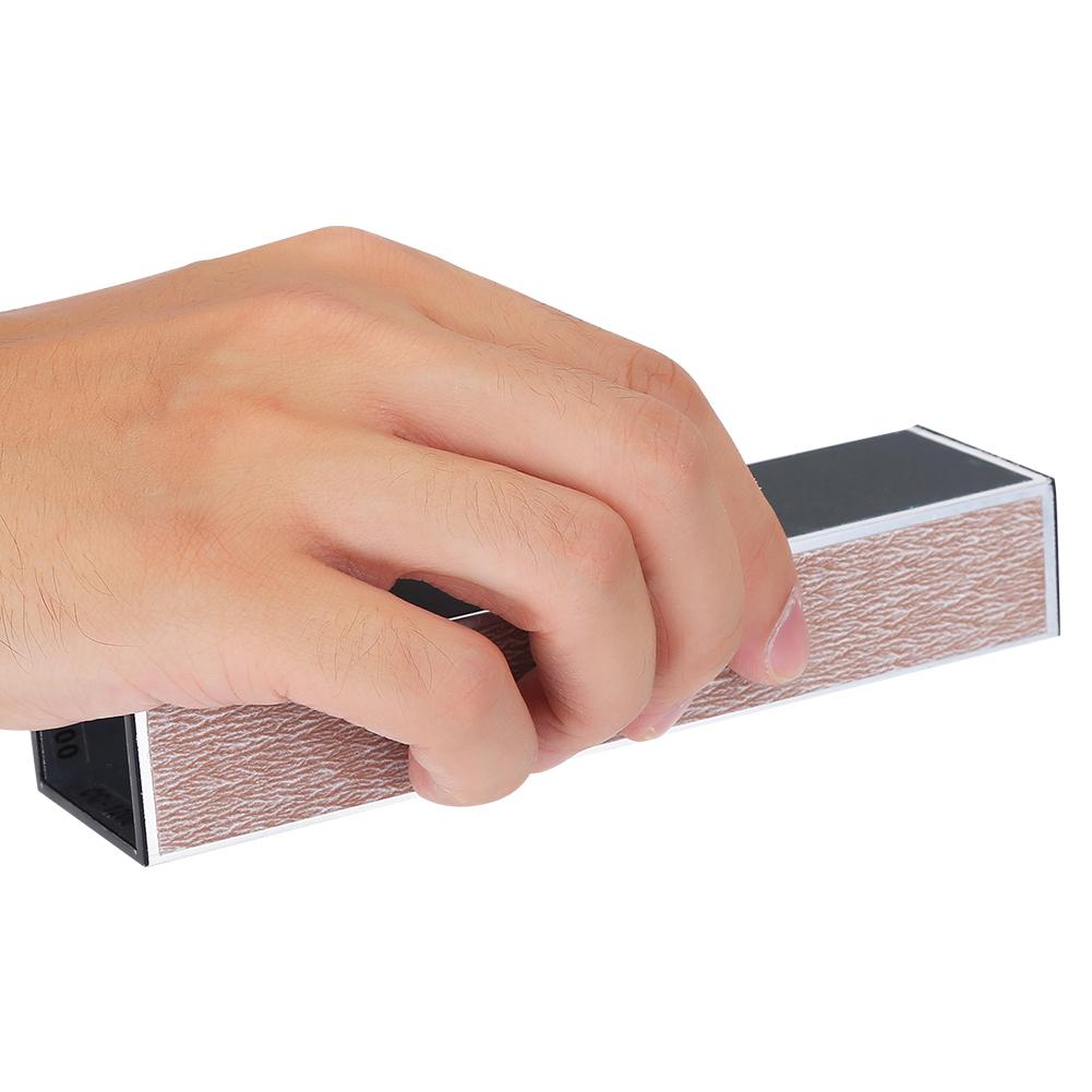 Fret Leveling File Beam with Self Adhesive Sandpaper Luthier Fixing Tool for Guitar Bass