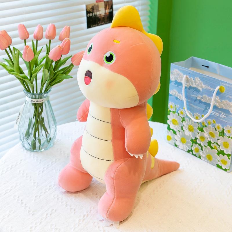 

Очаровательная мультяшная плюшевая игрушка динозавр - Идеальный компаньон для сна и домашний декор 40 cm розовый