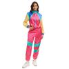 New Women's 70s Carnival Disco Costume Hippie Ball Hip Hop Stage Costume Suit
