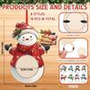 8/10Pcs DIY Christmas Tree Pendant Wooden Holiday Decorations  Home Decor