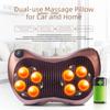 Kneading Electric Massage Pillow 8 Head Massager Neck Massage Pillow Car Massage Pillow  Body Relax