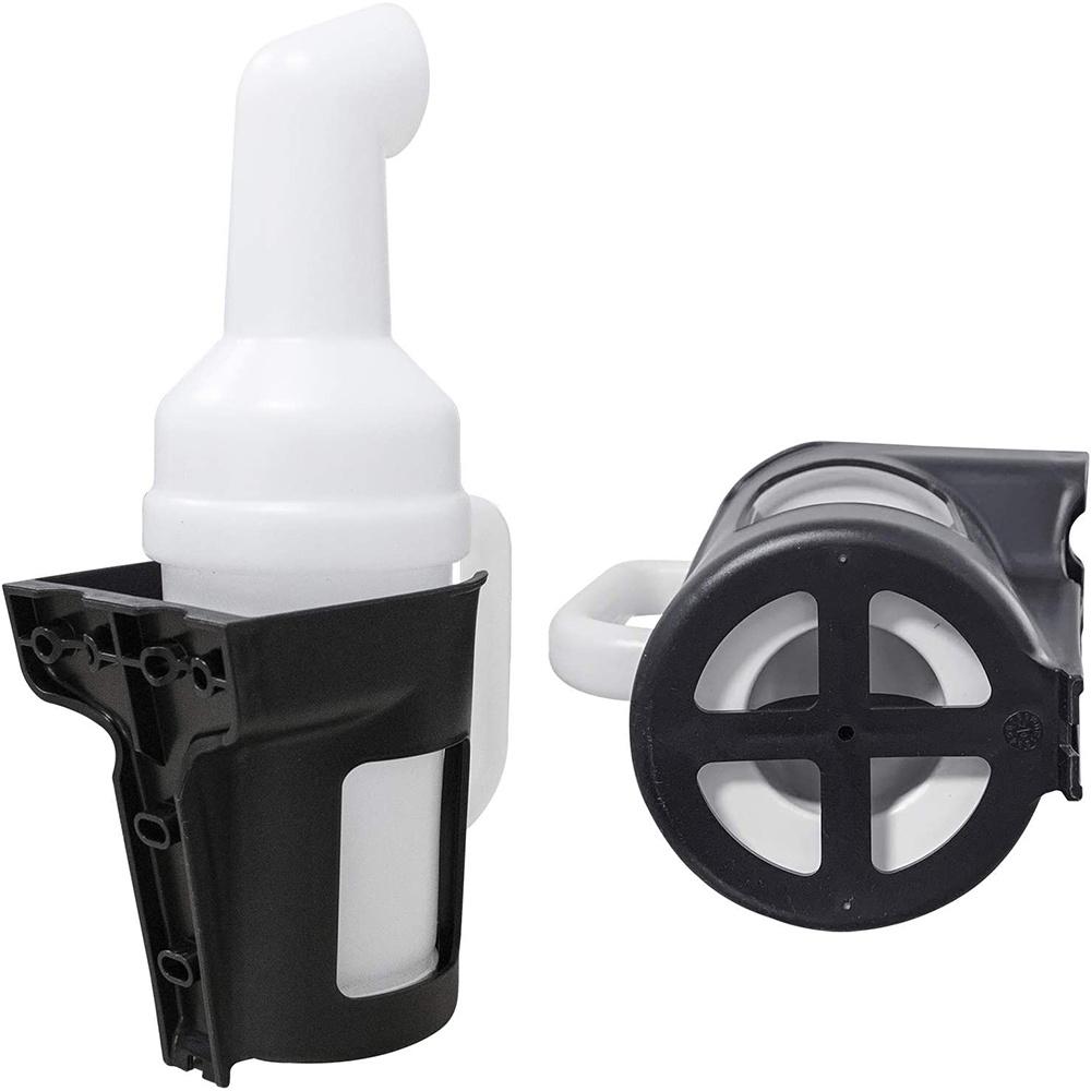 2pcs Sand Bottle With Holder and Handle For Ezgo/club Yamaha Golf Carts