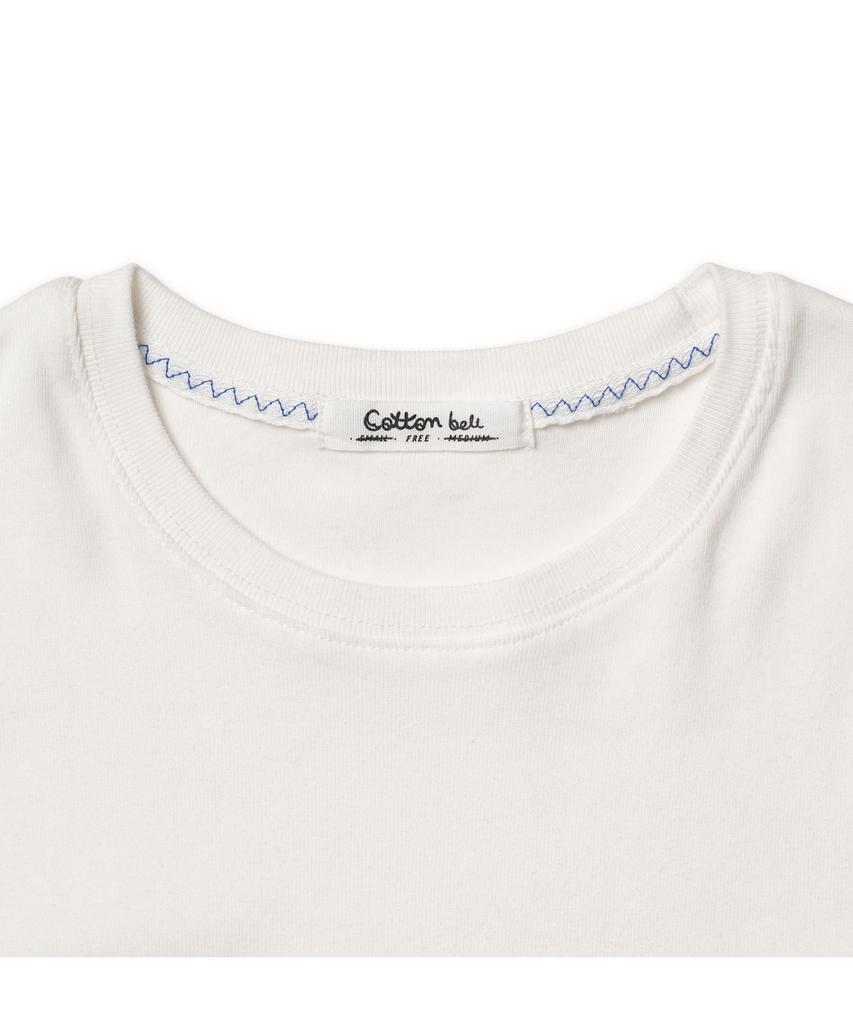COTTON BELL Daily Fit T-Shirt - Milk White