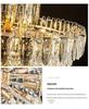 2025 Modern Minimalist Crystal Chandelier for Living and Dining Rooms