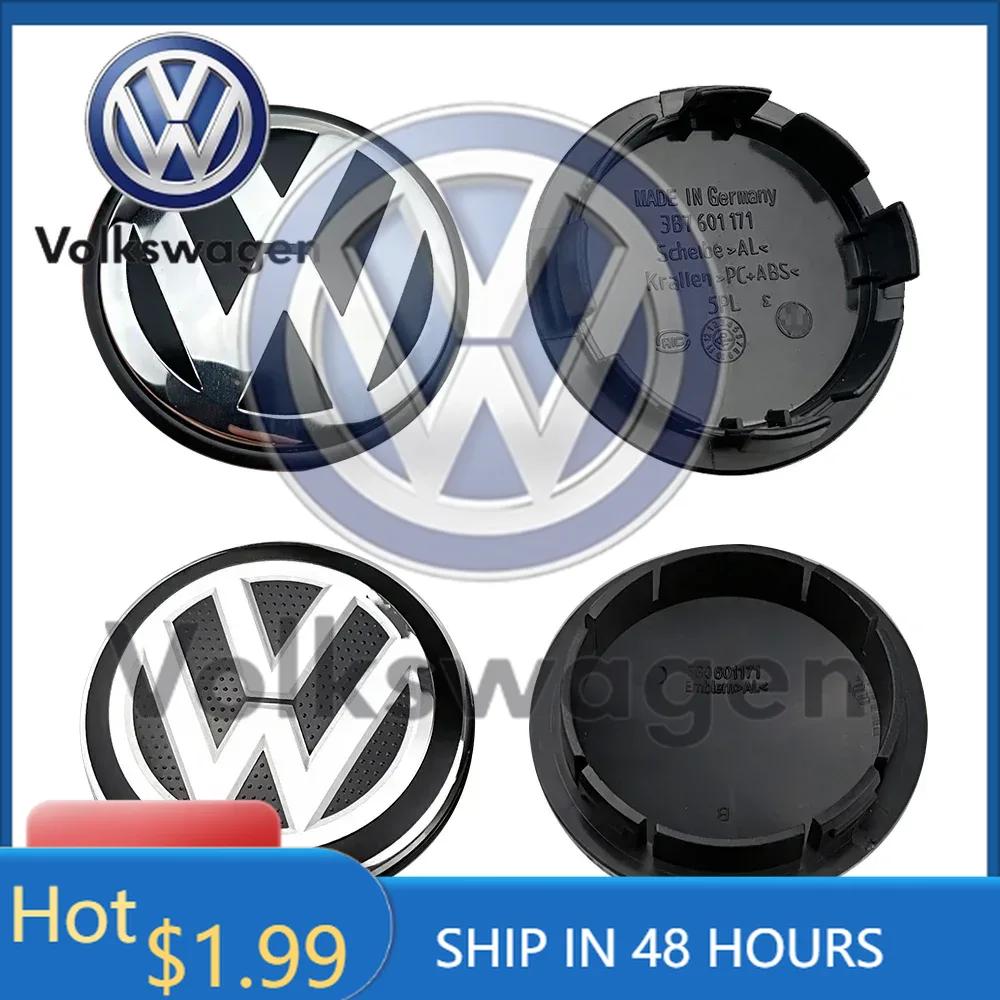 For VOLKSWAGEN VW 4pcs 56mm 65mm 70mm Car Styling Wheel Center Cap Hub Covers Badge Accessories For VW Volkswagen Golf Sharan Pa zq4