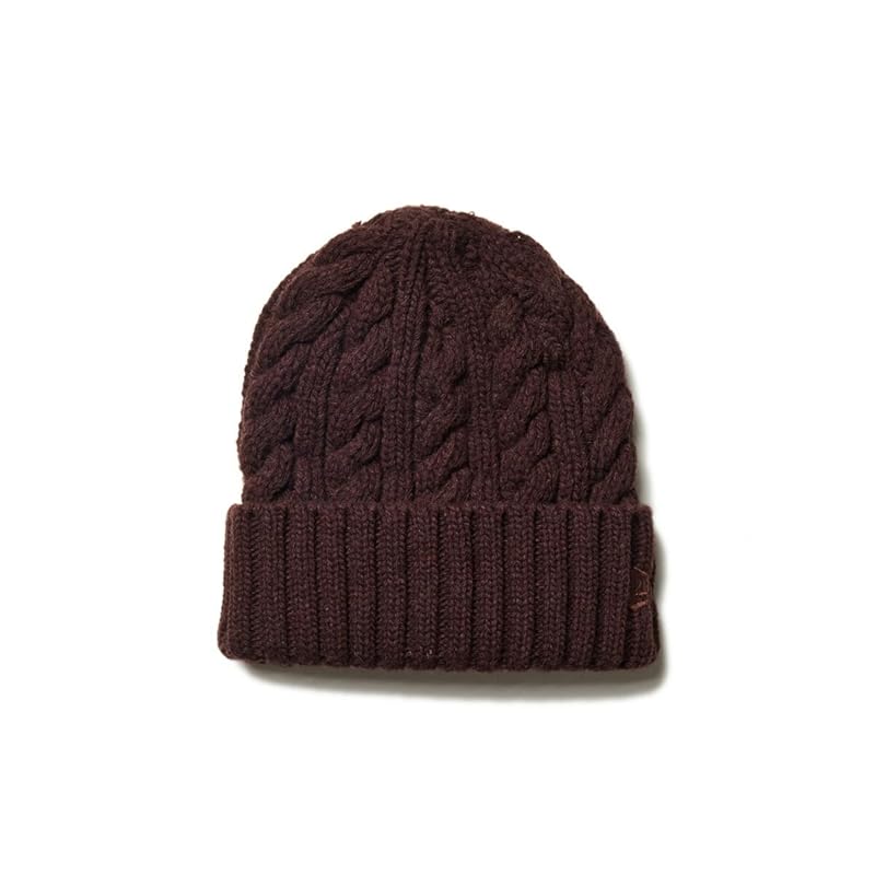 

[New Era] low gauge cuff knit hat brown FREE LG CUFF WB KNIT BRN