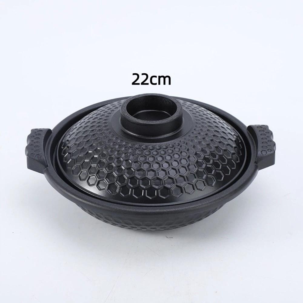 with Lid Casserole Stew Pot Non Stick Korean Stockpot Honeycomb Casserole Pot  Stone Bowl Rice