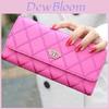 Luxuriöse Damen Faux PU Leder Lange Geldbörse Clutch Kartenetui Für Stilvolle Frauen