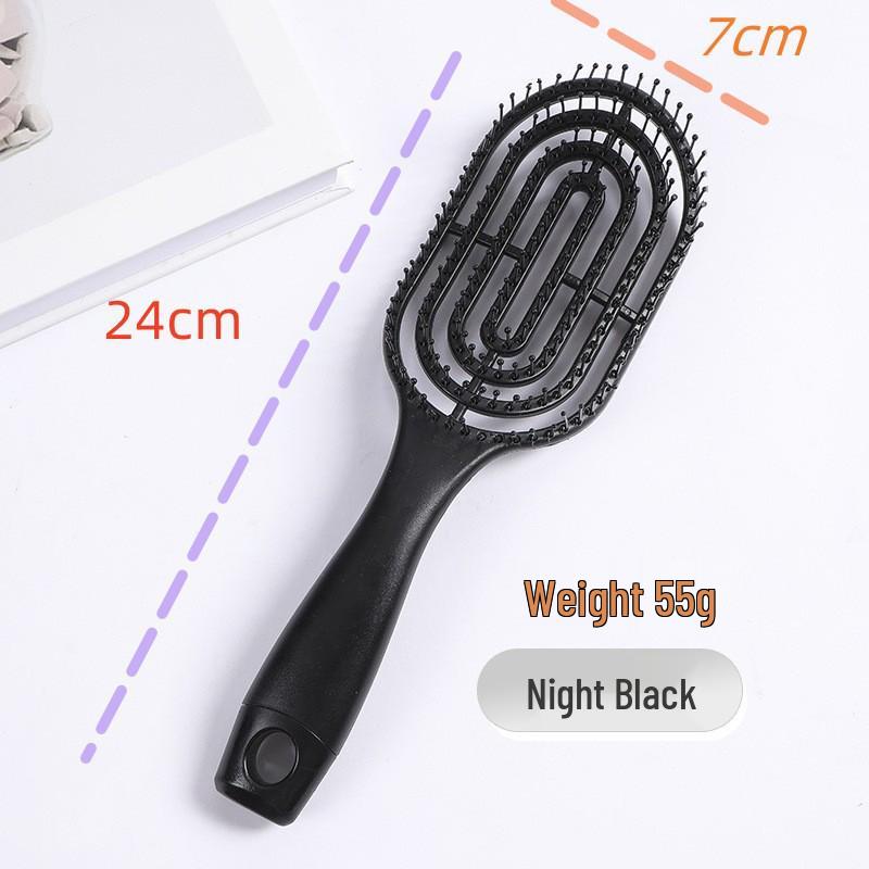 Large Curved Anti-static Backcombing Air Cushion Massage Comb