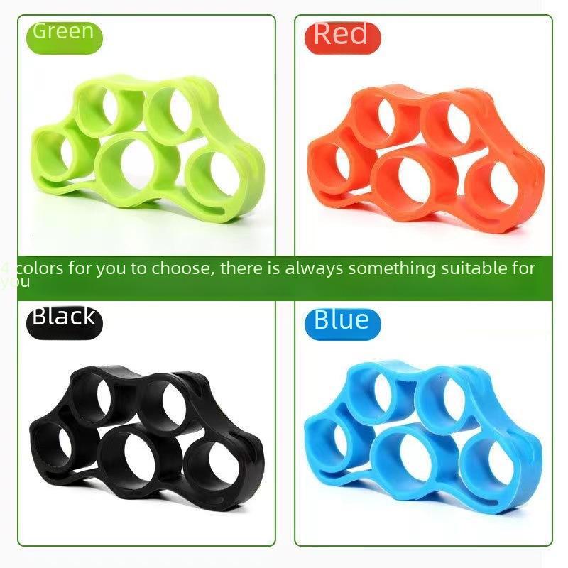 Silikonowy uchwyt na palce do rehabilitacji palców i nauki gry na pianinie/gitarze