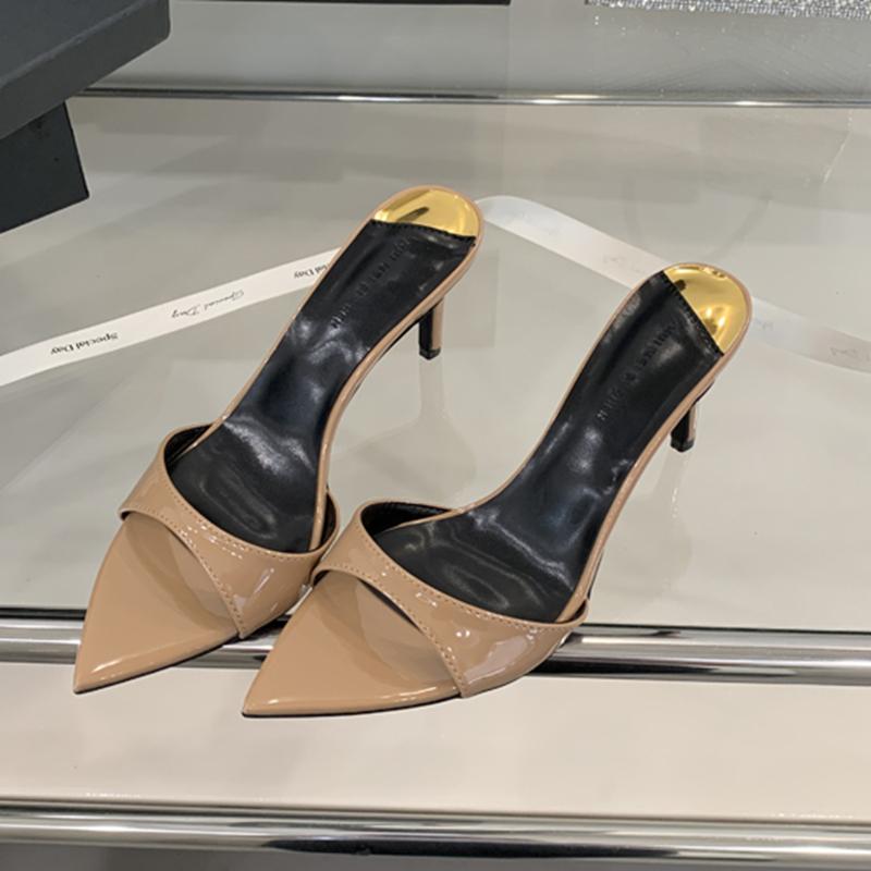 Fashion SUOJIALUN Summer Brand Women Sandal Shoes Fashion Pointed Toe Ankle Strap Ladies Elegant Gladiator Shoes Thin High Heel Pumps