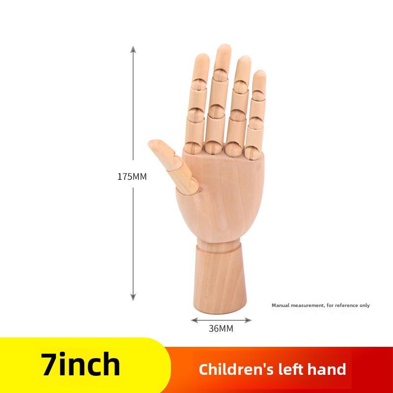 

Художній дерев яний манекен ручної моделі для малювання ескізів орнаменту Box Packaging