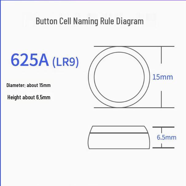 CNB 625A 1.5V Alkaline Button Battery for Cameras & Toys, Bulk Discounts Available