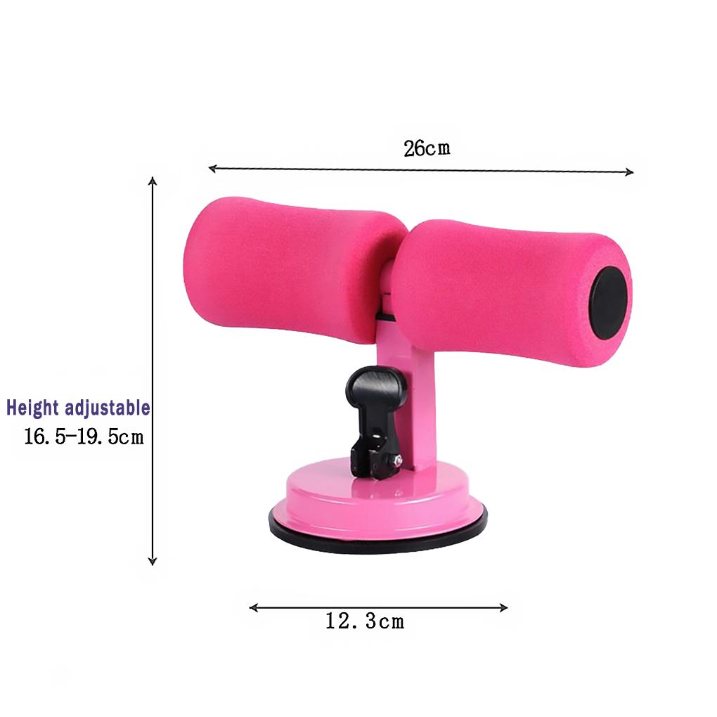 Women Men Sit-up Exercise Training Tool Unisex Training Bar with Suction Cup